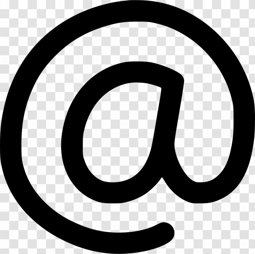 Email Address At Sign Clip Art - Internet Transparent PNG