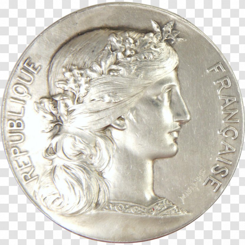 Coin Silver Medal - Relief - Classical Transparent PNG