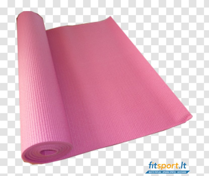 Yoga & Pilates Mats Pink M Material - Power Of Transparent PNG