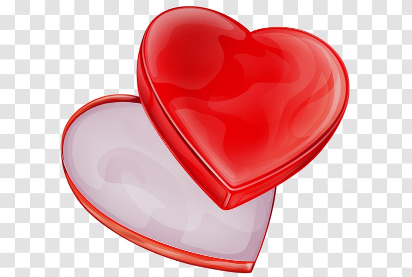 Heart Box Valentines Day Clip Art - Information - Painted Jewelry Transparent PNG