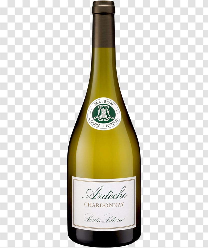 Wine Louis Latour Chardonnay Grand Ardeche Maison Champagne - Distilled Beverage Transparent PNG