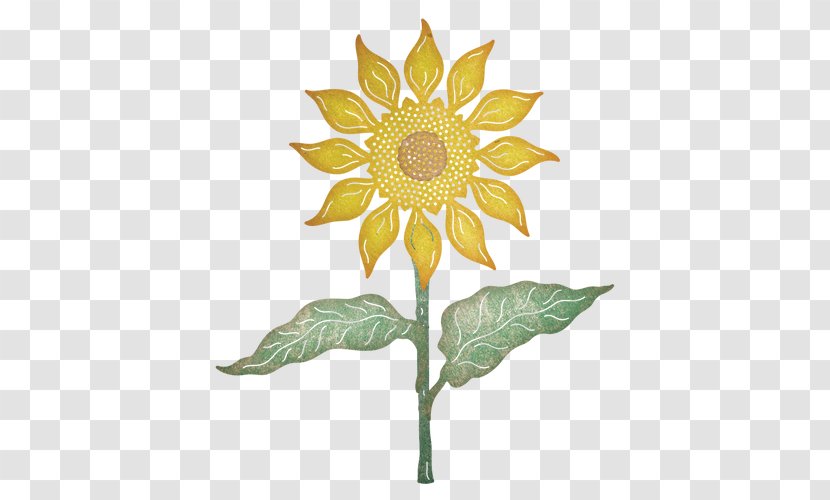 Art Deco Visual Design Elements And Principles - Drawing - Sunflower Leaf Transparent PNG
