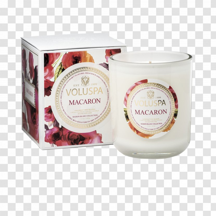 Macaron Voluspa Gardenia Colonia Candle 'Maison Noir - Doftljus - Vacarro Orange & Myrhh' Scented PerfumeCandle Transparent PNG