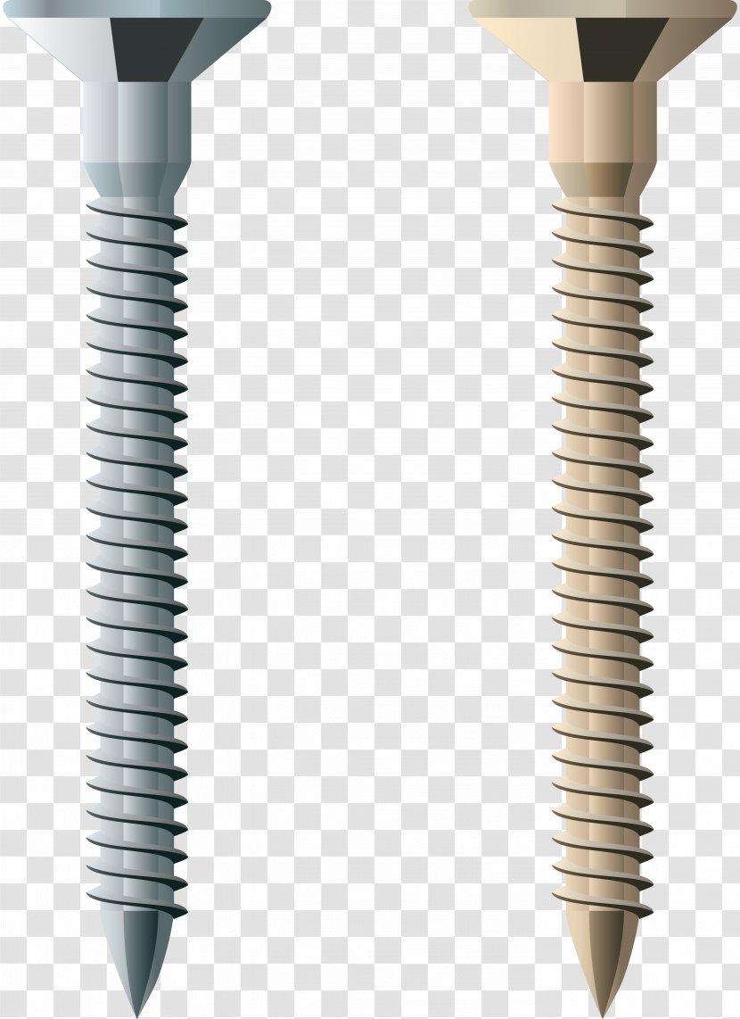 Screw Clip Art - Bolt Transparent PNG