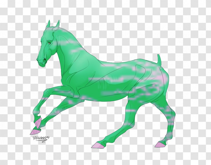 Stallion Digital Art Mustang DeviantArt - Horse - Hls Transparent PNG