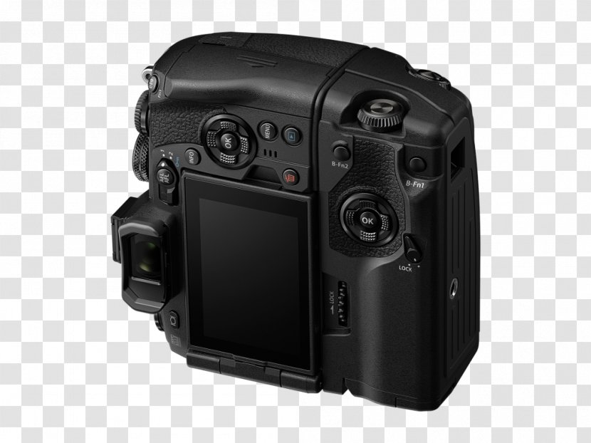 Mirrorless Interchangeable-lens Camera Olympus OM-D E-M1 Mark II Battery Grip Lens - Electric Transparent PNG