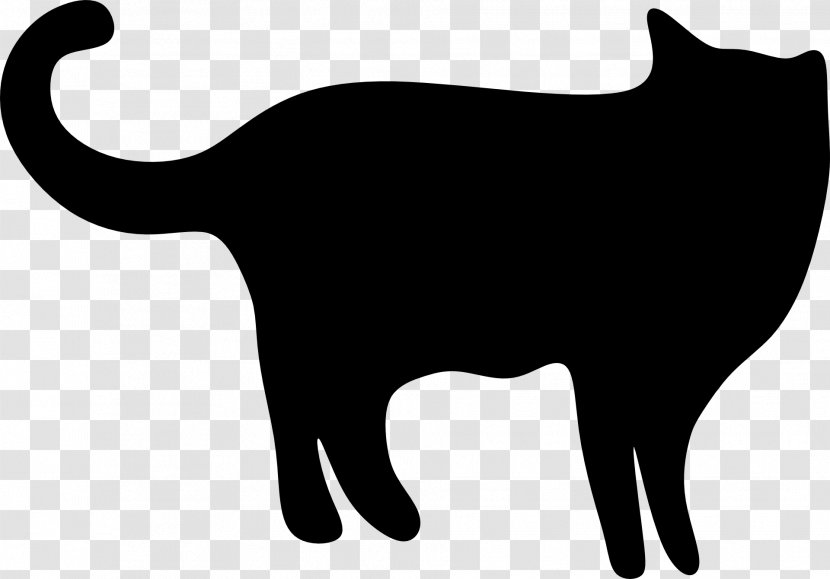 Cat Silhouette Photography - Snout - Black Transparent PNG