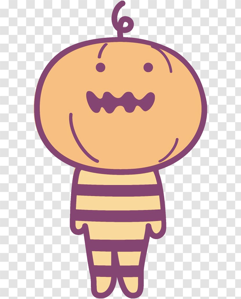 Jack-o-Lantern Halloween Carved Pumpkin - Smile Happy Transparent PNG