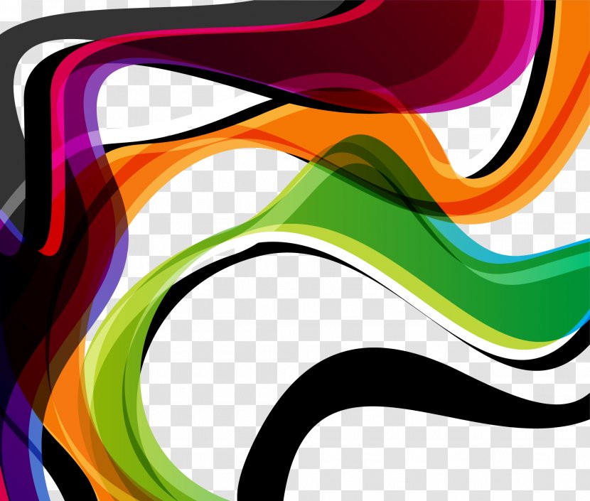 Adobe Illustrator - Art - Dream Colorful Arc Transparent PNG