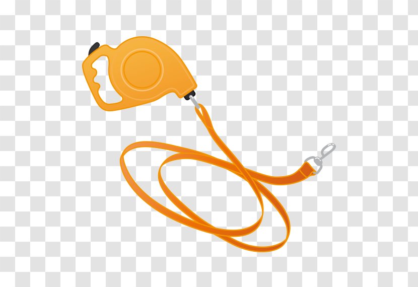 Dog Pet Leash - Stethoscope - Vector Traction Rope Supplies Transparent PNG
