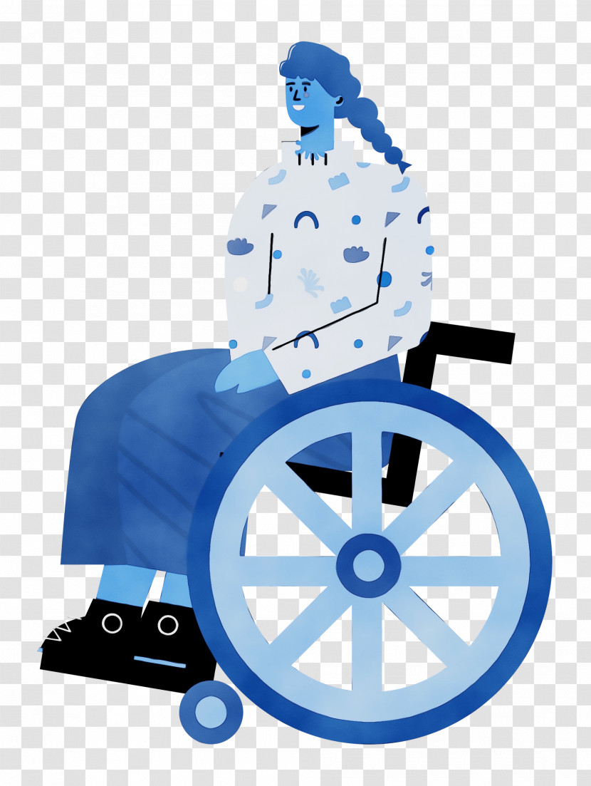 Cartoon Logo Drawing Wheelchair Chair Transparent PNG