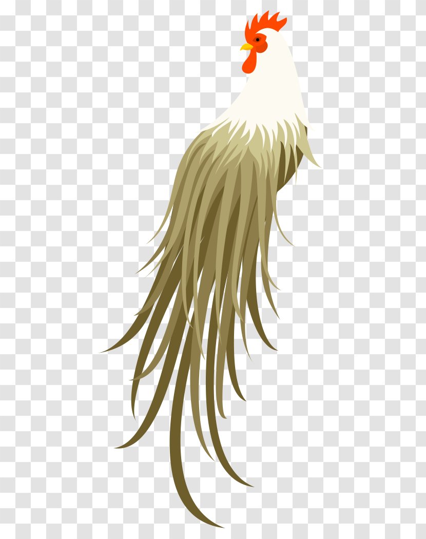 Rooster Chicken Bird - Sexagenary Cycle - Crow Material Transparent PNG