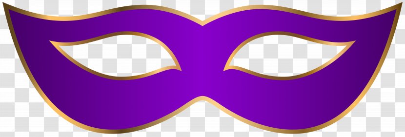 Glasses Text Goggles Clip Art - Purple Carnival Mask Transparent Image Transparent PNG