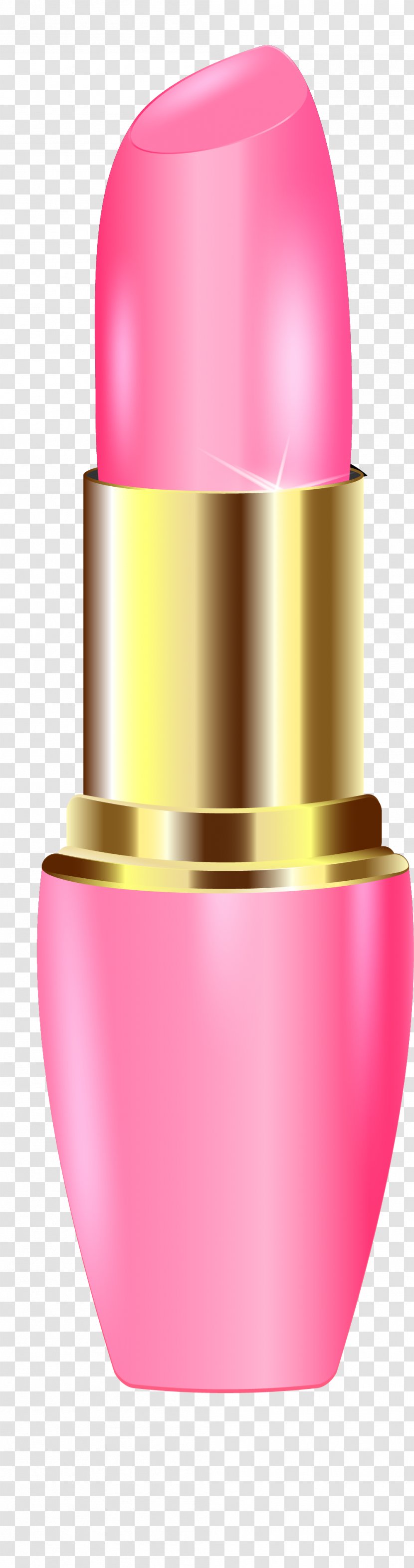 Lipstick Cosmetics Clip Art - Pink Transparent PNG