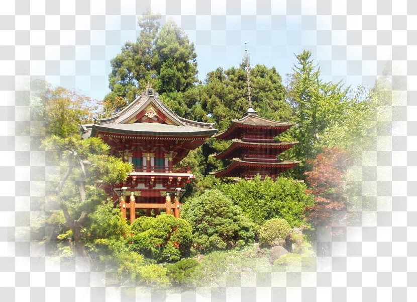 Landscape Chinese Architecture Courtyard Nature Pagoda - Cottage - Window Transparent PNG