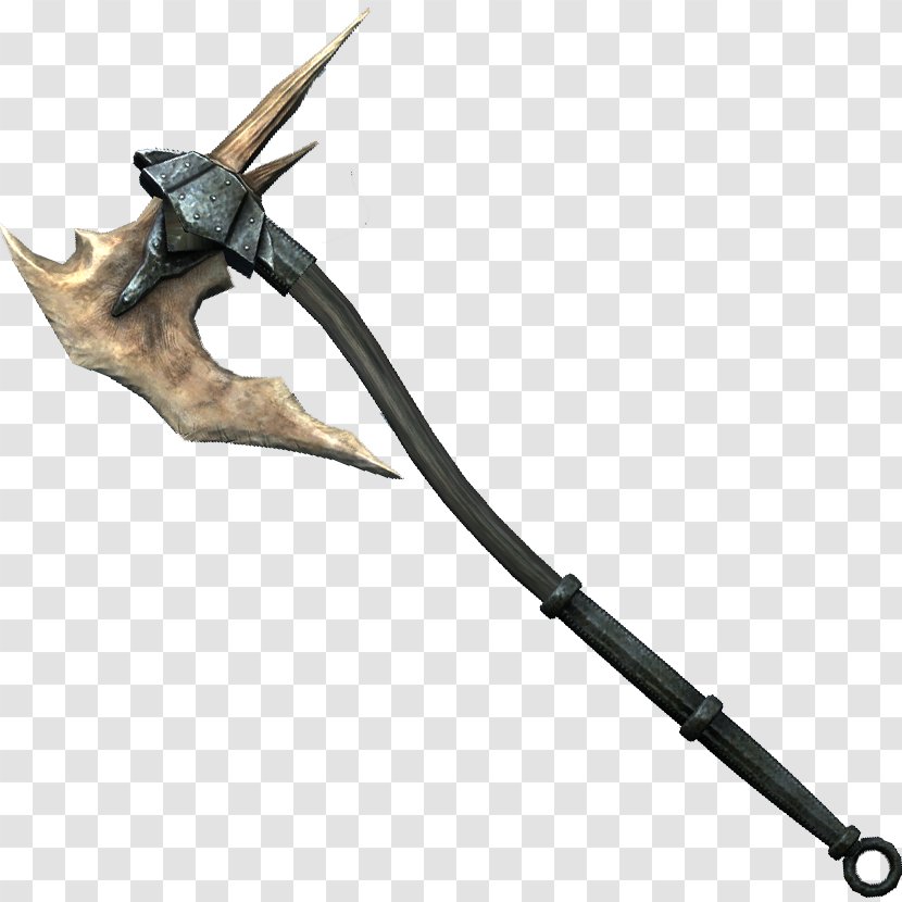 The Elder Scrolls V: Skyrim – Dragonborn Oblivion Battle Axe Knife Weapon Transparent PNG