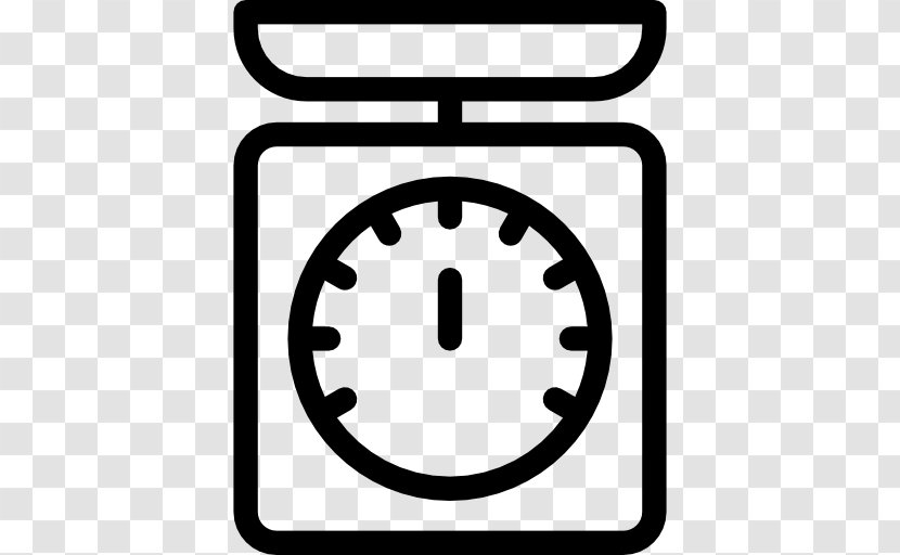 Icon Design C-Suite Analytics - Black And White - Airport Weighing Acale Transparent PNG