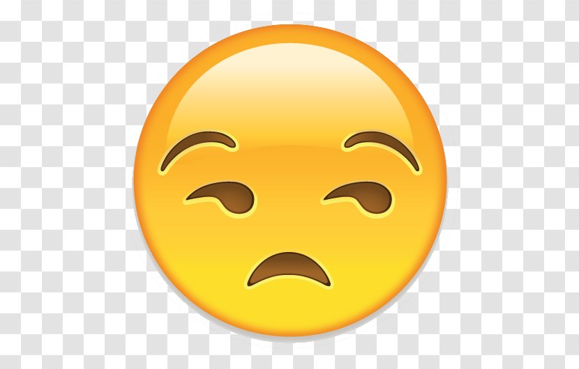 Emoji Emoticon Smiley Anger Annoyance Transparent PNG
