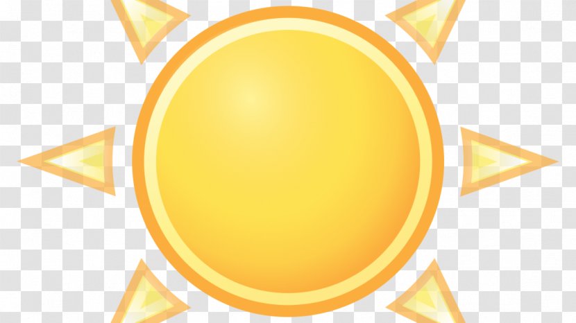 Solar Symbol Weather - Yellow - Heat Exhaustion Transparent PNG