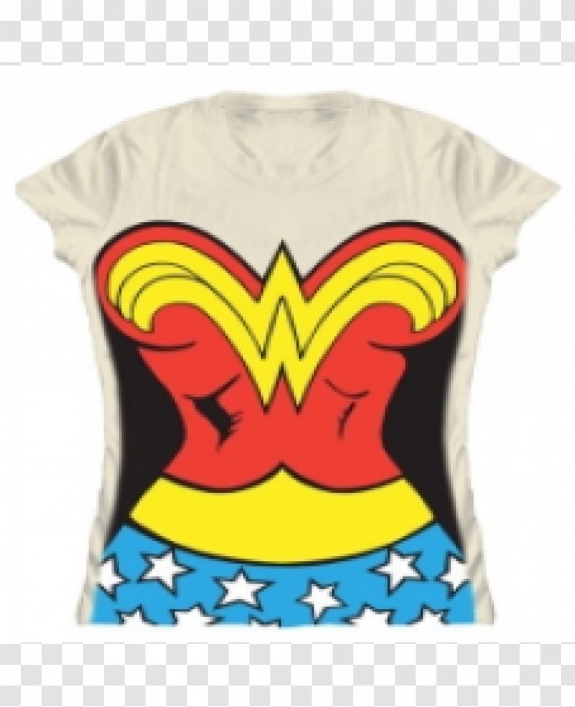 T-shirt Wonder Woman Themyscira Sleeve Transparent PNG