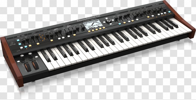 Sound Synthesizers Behringer Analog Synthesizer Analogue Electronics - Silhouette - Musical Instruments Transparent PNG