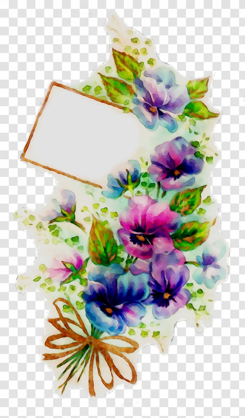 Floral Design Cut Flowers Flower Bouquet Artificial - Violaceae Transparent PNG