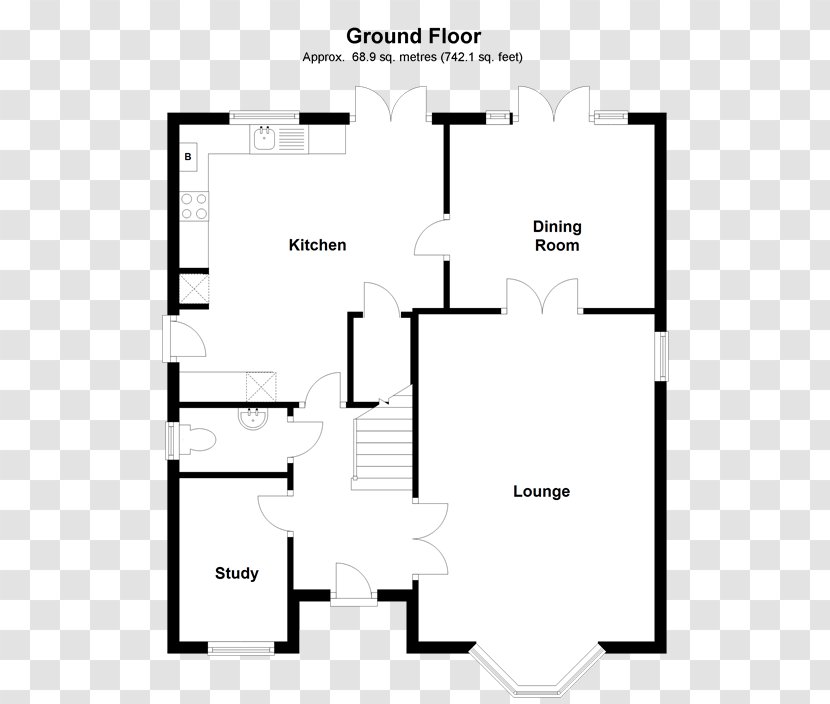 Paper Floor Plan White Brand - Material - Design Transparent PNG