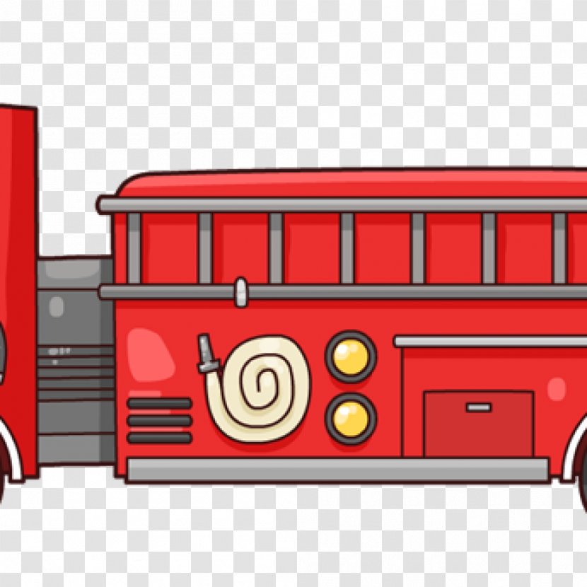 Clip Art Fire Engine Image Vector Graphics - Mode Of Transport - Els Lafd Based Transparent PNG