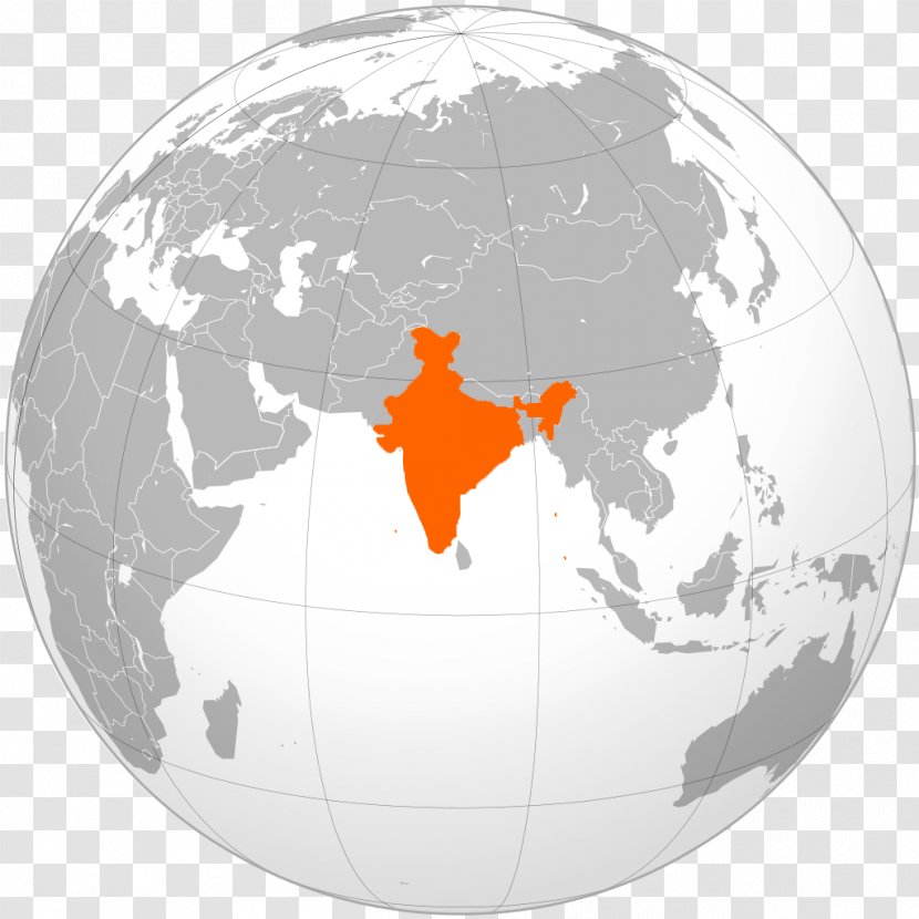 Indian Plate Sri Lanka Himalayas Ocean - World Map Transparent PNG