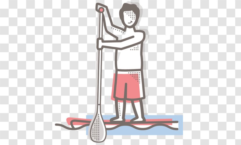 Standup Paddleboarding Rowing Canoeing - Hand - Paddle Transparent PNG