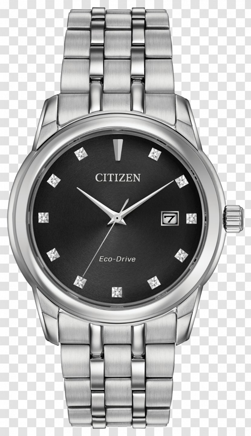 Eco-Drive Citizen Holdings Watch Jewellery Diamond - Model Movement Transparent PNG