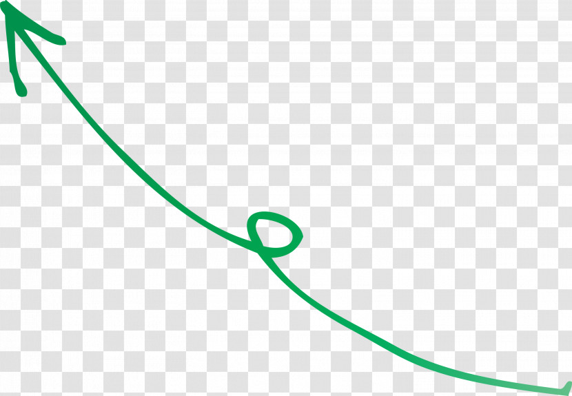 Curved Arrow Transparent PNG