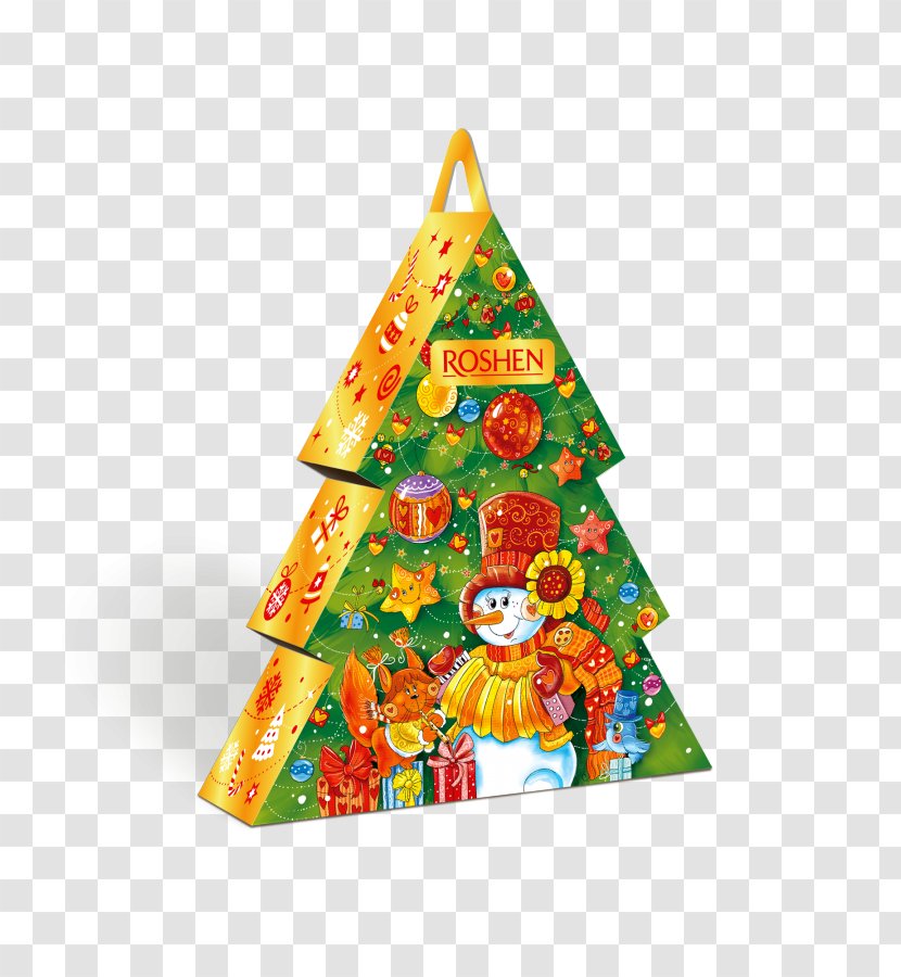 Christmas Tree Roshen Candy Gift Praline - Confectionery Transparent PNG