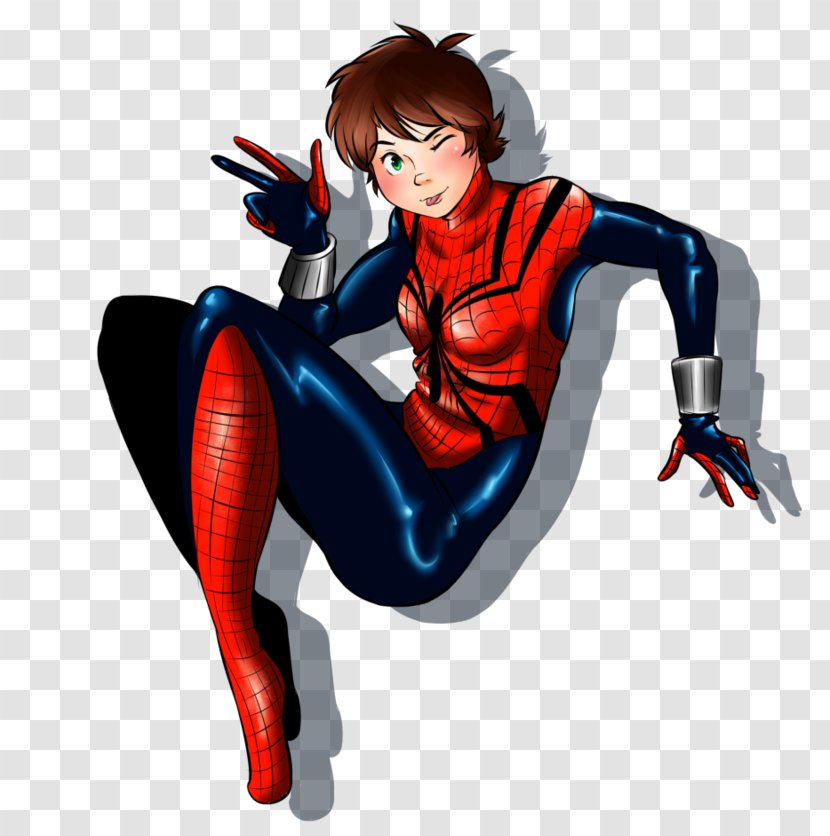 Spider-Man Spider-Girl Spider-Verse May Parker Art - Fictional Character - Spider Woman Transparent PNG