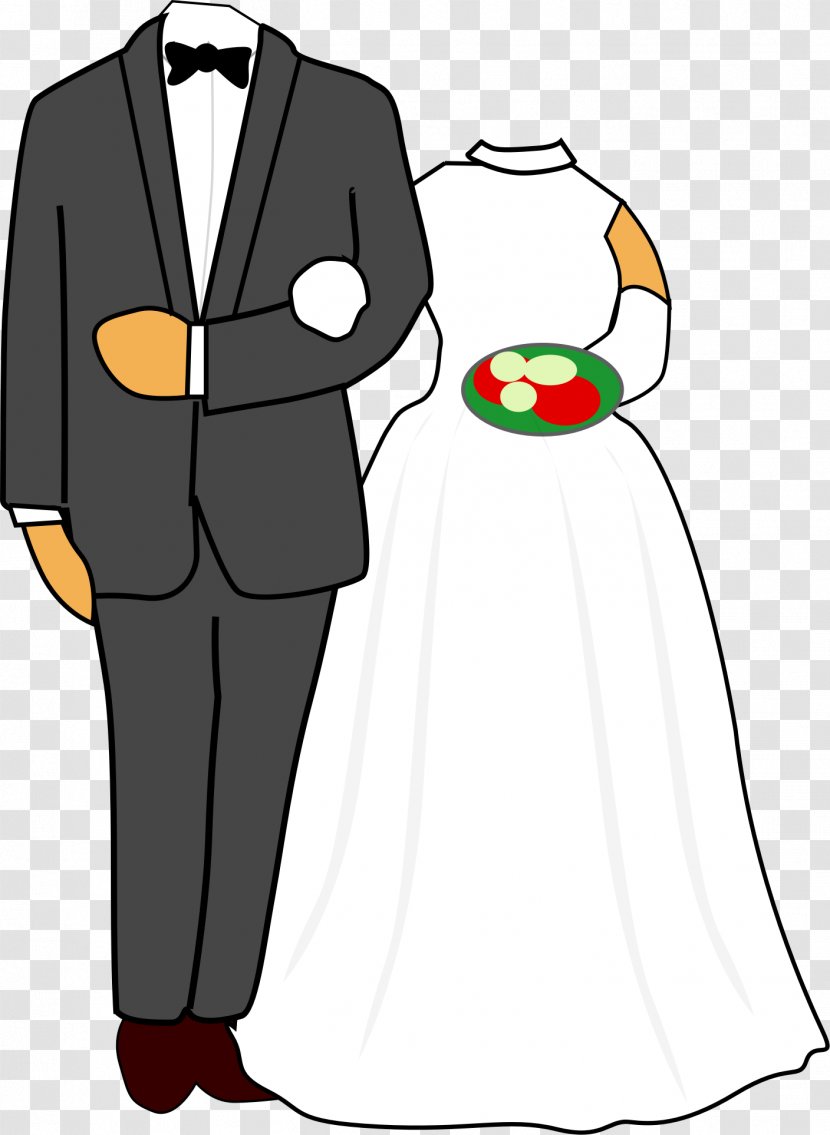 Christian Views On Marriage Wedding Clip Art - Bridegroom - Bride Transparent PNG