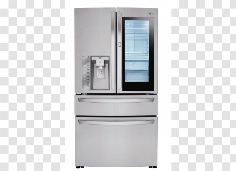 Refrigerator Window Home Appliance LG Electronics Door Transparent PNG