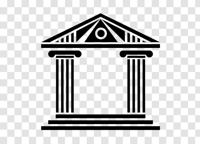 Clip Art The Noun Project Image - Logo - Ancient Greece Clipart Greek Temple Transparent PNG