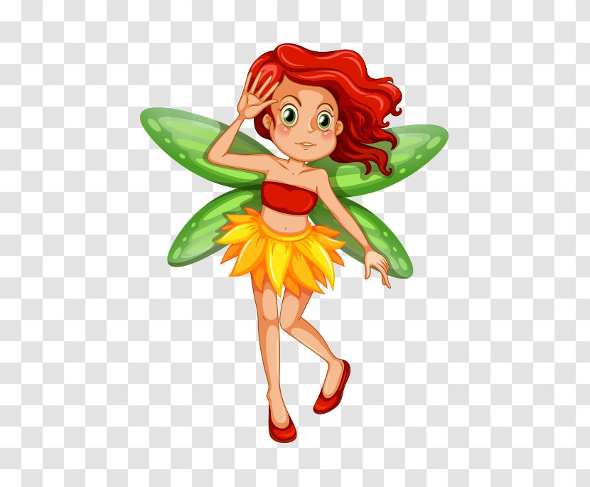 Tooth Fairy Pixie Illustration - Drawing - Beautiful Elf Transparent PNG