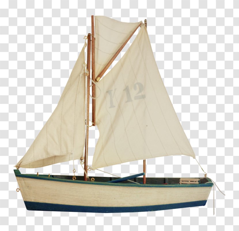 Sailboat Sailing Ship - Lugger - White Transparent PNG