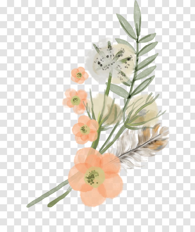 Retro Small Fresh Flowers - Plant - Floristry Transparent PNG