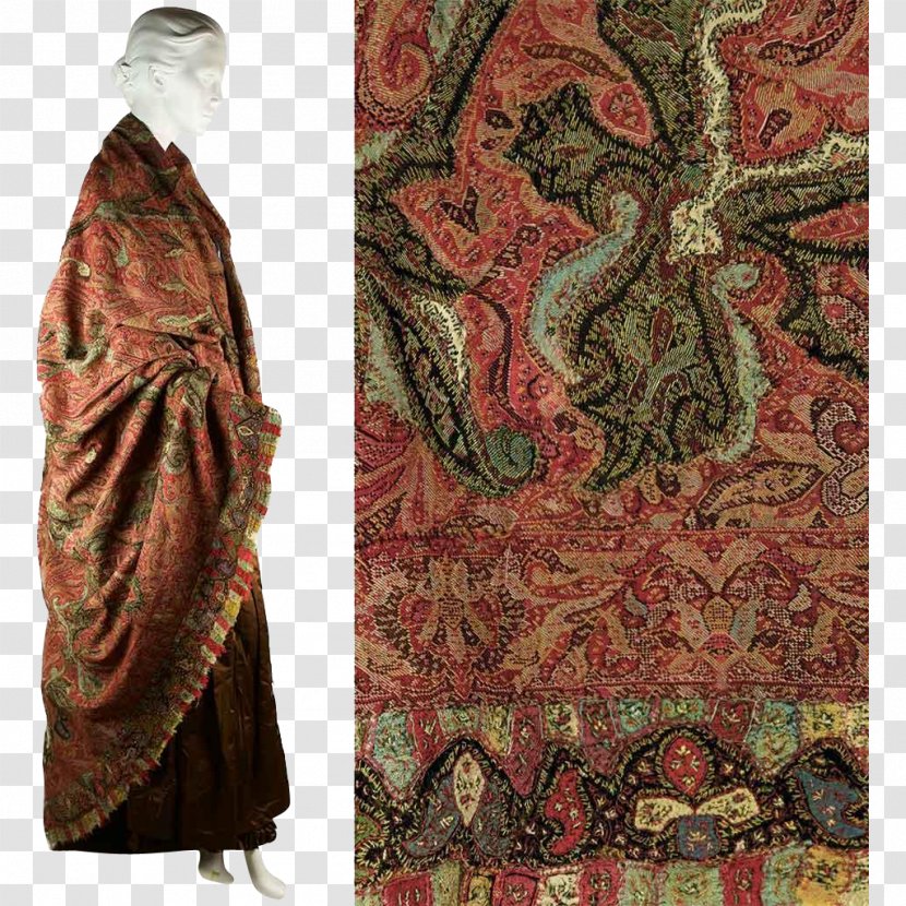 Paisley Costume Design Velvet Outerwear Pattern - Tapestry Transparent PNG