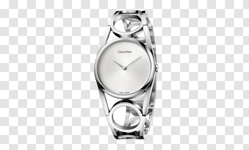 Watch Bracelet Bangle Silver Fashion - Brand - Calvin Klein Female Watches Transparent PNG