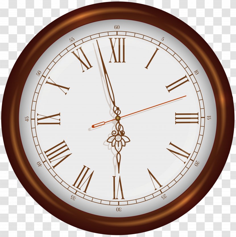 Alarm Clocks Timer Clip Art - Wall Clock Transparent PNG