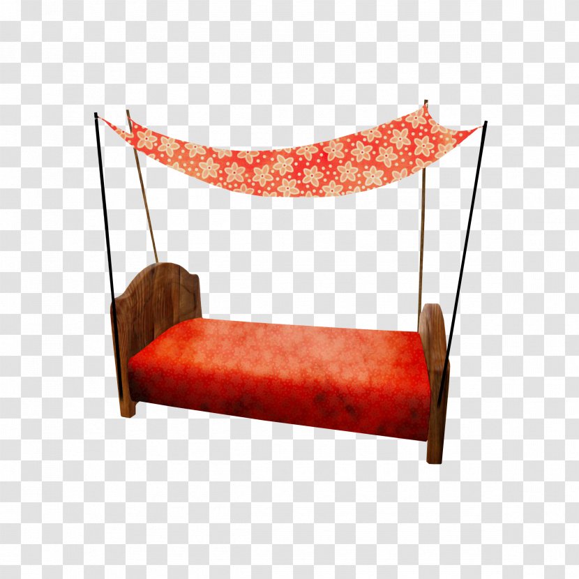 Bed - Bedroom - Red Transparent PNG