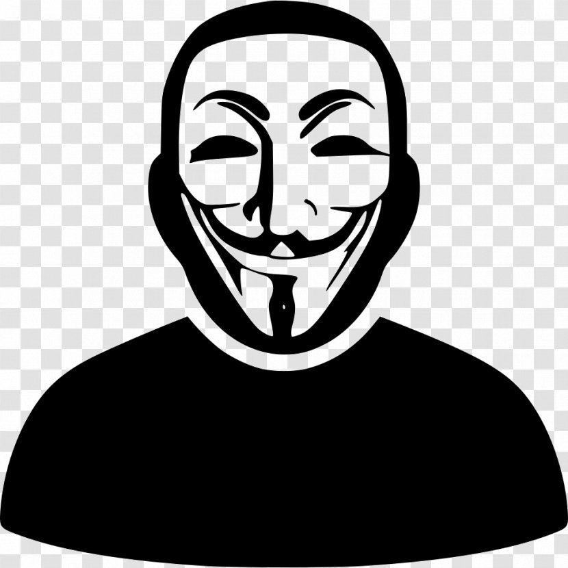 Anonymous Security Hacker Sticker Hacktivism Anonops - Human Behavior Transparent PNG