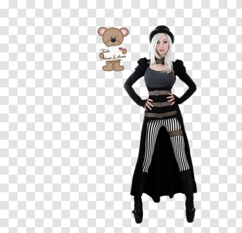 Steampunk Fashion Clothing Costume Image - Woman Transparent PNG