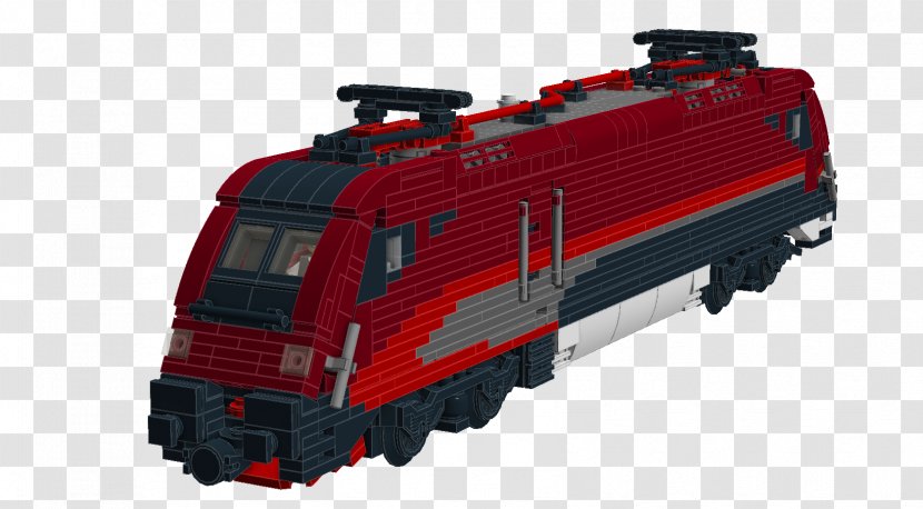 Railroad Car Rail Transport Electric Locomotive - Vehicle Transparent PNG