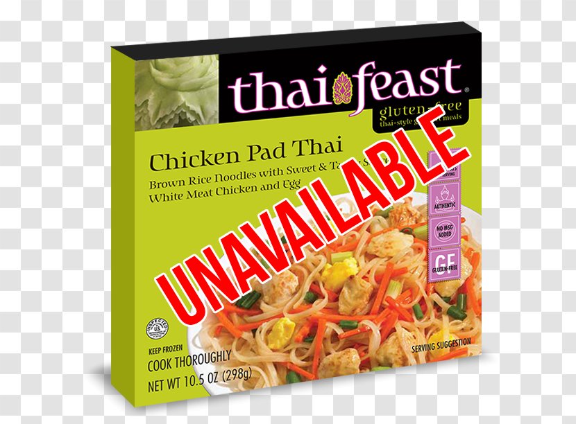 Vegetarian Cuisine Thai Pad Fried Rice Food Transparent PNG