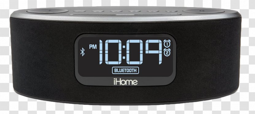 Loudspeaker FM Broadcasting Bluetooth Wireless Speaker Alarm Clock Transparent PNG