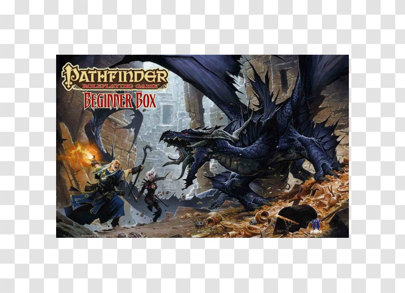Pathfinder Roleplaying Game Dungeons & Dragons Art - Dragon Transparent PNG